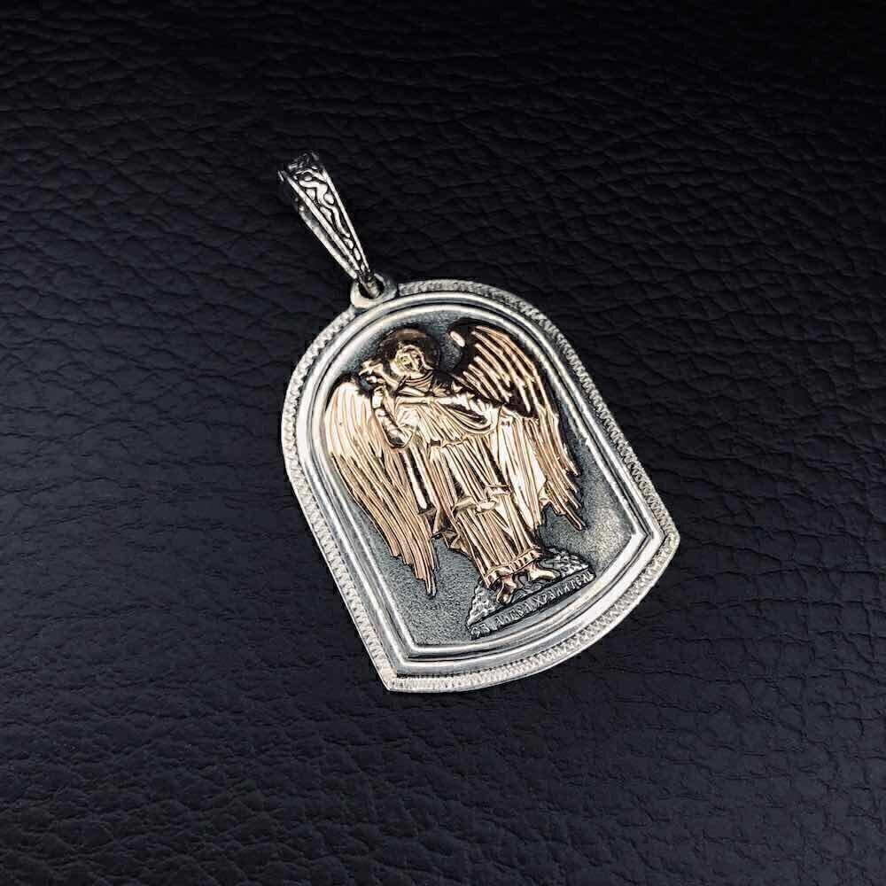 Купить Образ из серебра "Ангел-Хранитель" (3989)